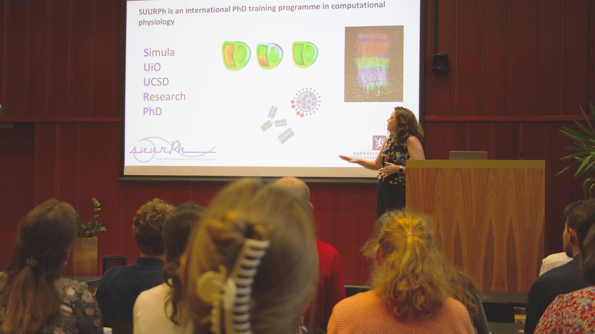 SUURPH programme presented to the students.