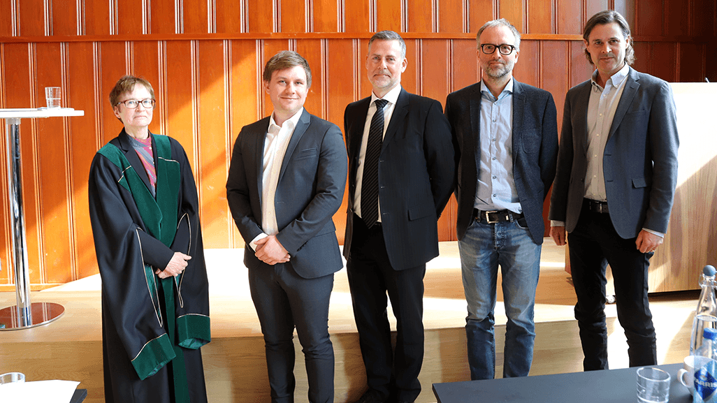 Aslak Wigdahl Bergersen defended his PhD thesis