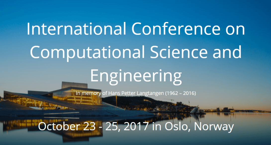 International Conference on Computational Science and Engineering