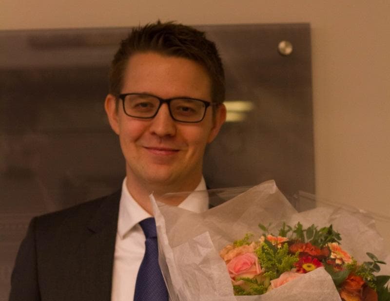 Øyvind Evju defends his thesis
