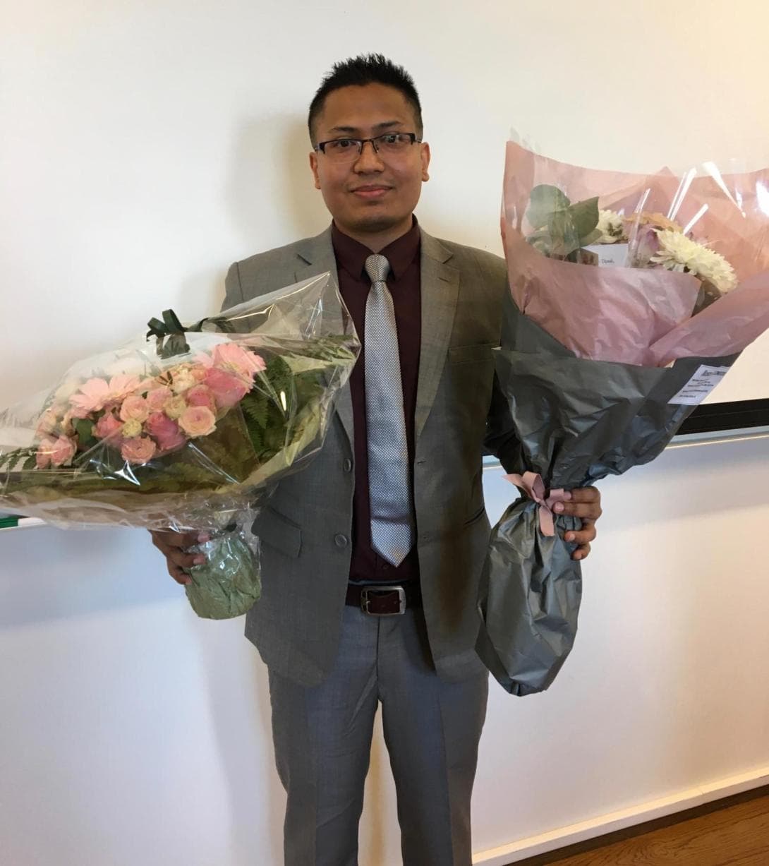 Dipesh Pradhan successfully defended his PhD