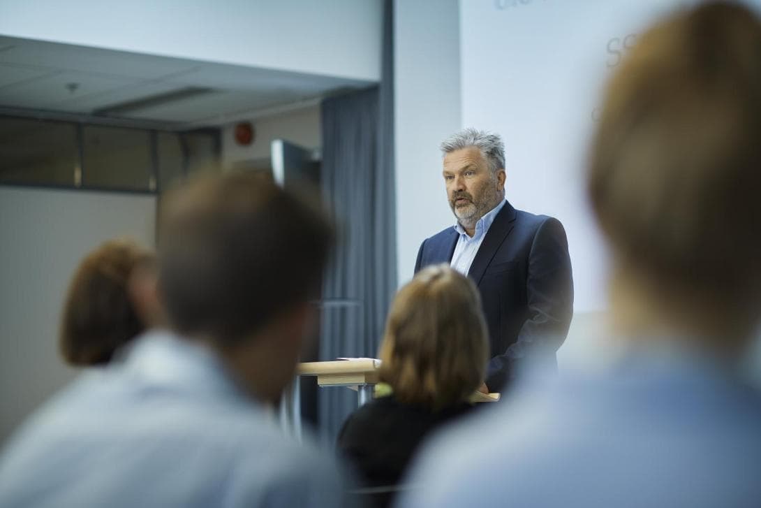 Professor Aslak Tveito, CEO of Simula (Photo: Simula/Bård Gudim)
