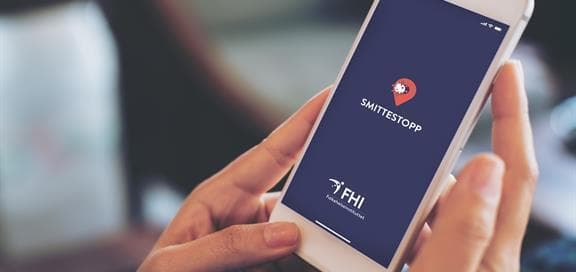Smittestopp app