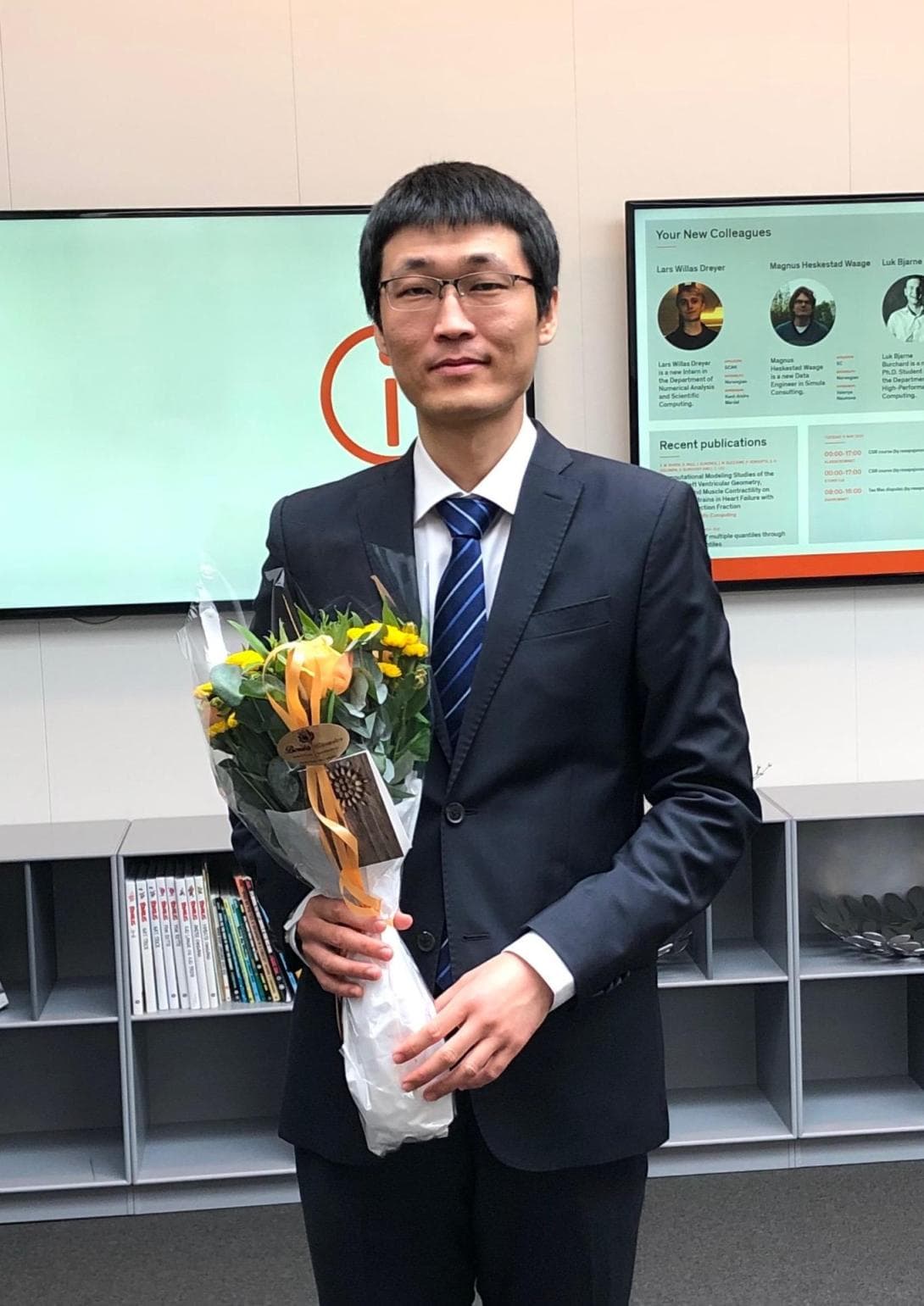 Tao Ma successfully defended his PhD