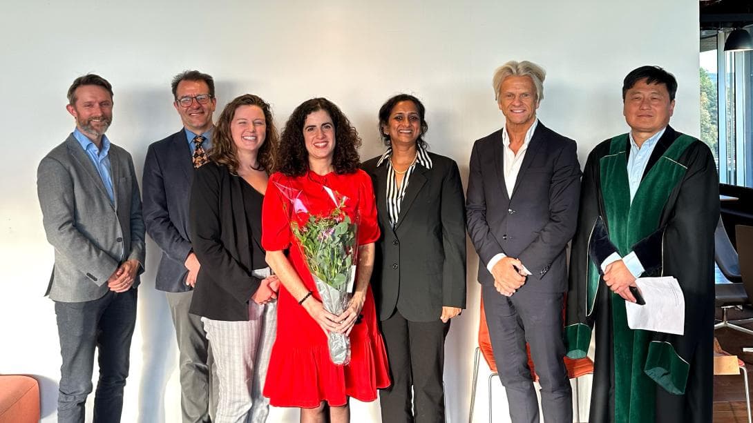 María Hernández Mesa successfully defended her thesis