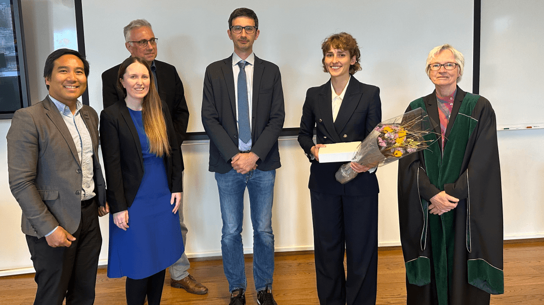 Lena Myklebust defends her thesis