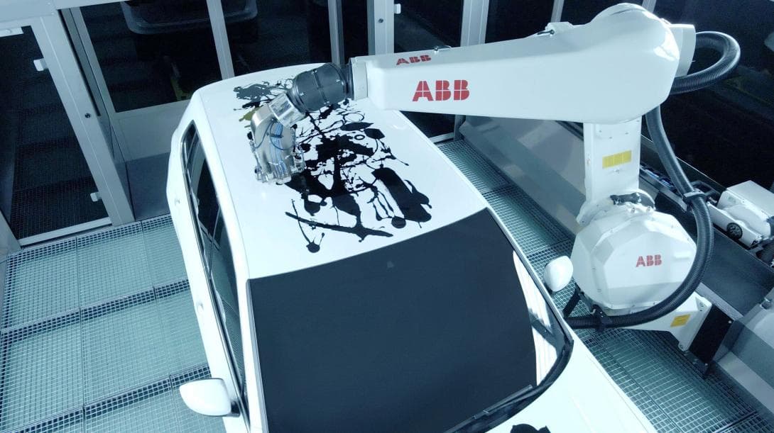 ABB Robotics painting robots