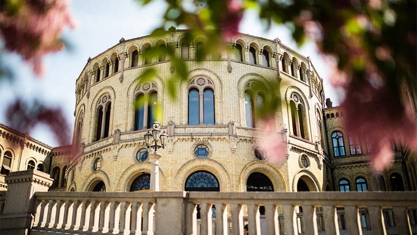 Stortinget fasade