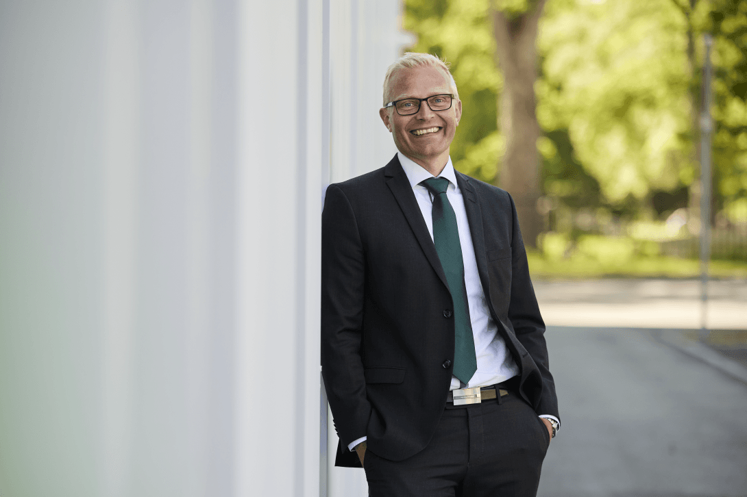 Photo of Jostein Jensen, the new director of cybersecurity at Simula