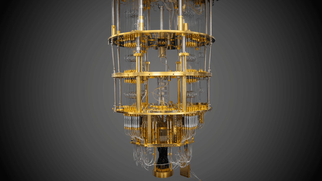 Image of a cryostat at IT4Innovations National Supercomputing Center. Credit: IT4Innovations National Supercomputing Center, March 2025.
