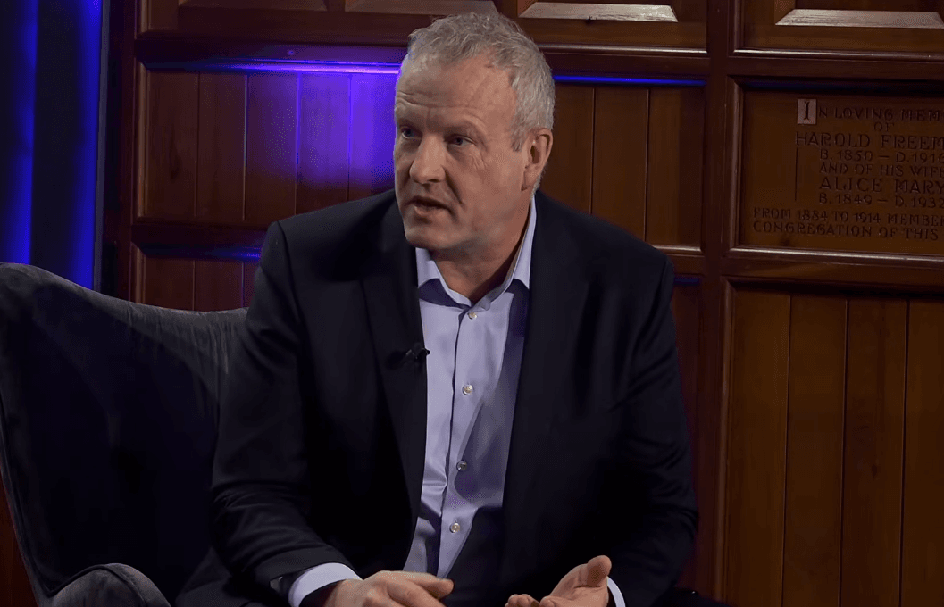 Haakon Bryhni presenting at Davos, World Economic Forum