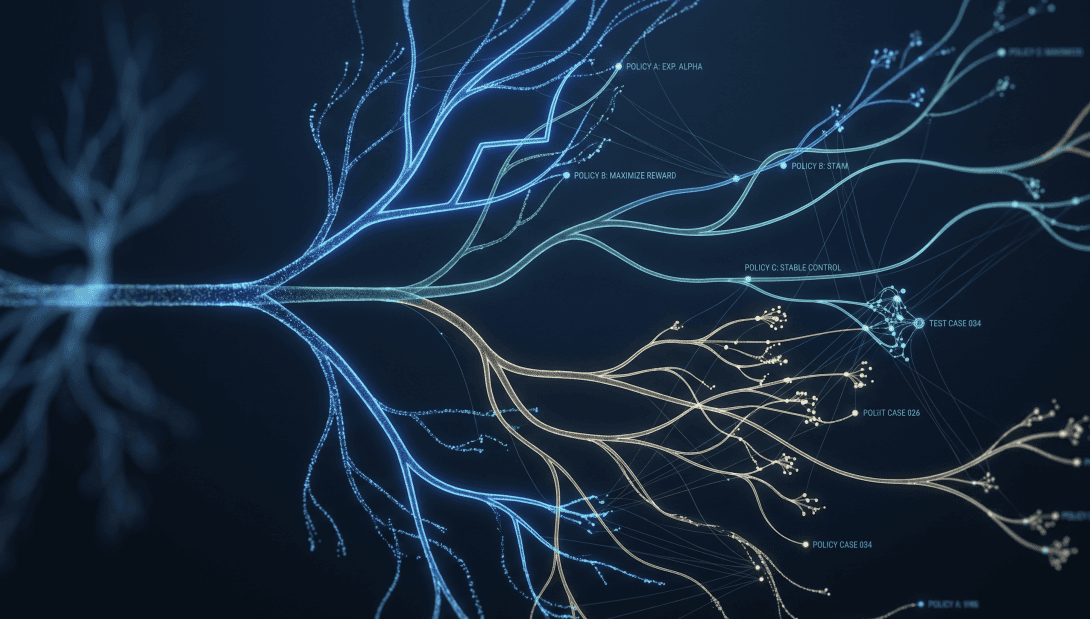 Illustration of machine learning variation, which is key to Jørn's research.