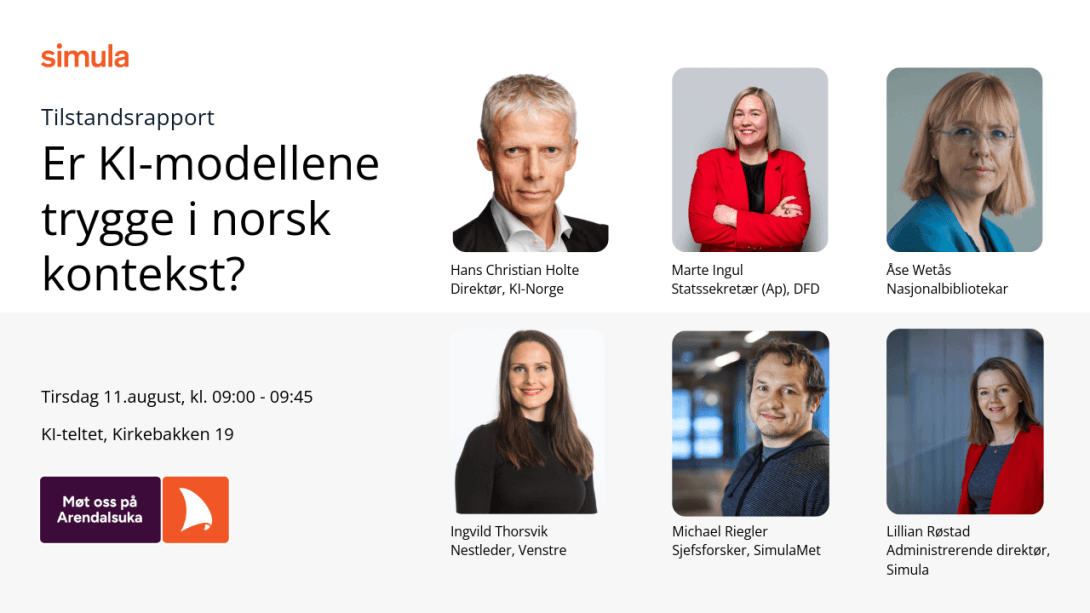 plakat om arrangementet